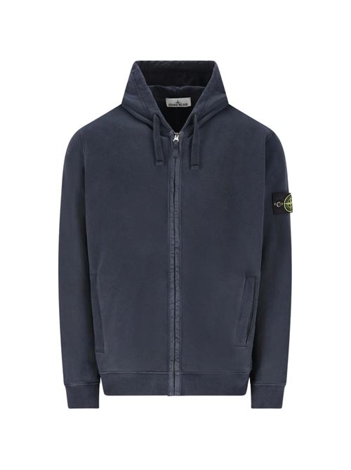Felpa con cappuccio full zip STONE ISLAND | 6100067S0A20V0020